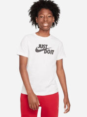 Акція на Підліткова футболка для хлопчика Nike Sportswear FV4078-100 147-158 см Біла від Rozetka