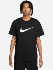 Акція на Футболка бавовняна довга чоловіча Nike Sportswear FN0248-010 XL Чорна від Rozetka