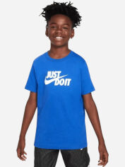 Акція на Дитяча футболка для хлопчика Nike Sportswear FV4078-480 128-137 см Синя від Rozetka