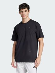 Акція на Футболка бавовняна довга чоловіча Adidas M L Slides Tee JJ4000 XL Black від Rozetka