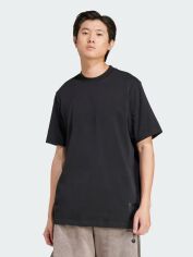 Акція на Футболка бавовняна довга чоловіча Adidas Originals Label Gfx Tee JD2311 XL Black від Rozetka