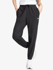 Акція на Спортивні штани жіночі Adidas W Sl Ft Cf Pt JD7999 S Black/White від Rozetka