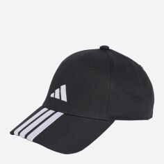 Акція на Кепка Adidas Bball 3S Cap Nl JG1072 OSFW 56 Black/White (4067902589503 ) від Rozetka