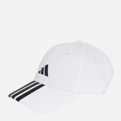 Акція на Кепка Adidas Bball 3S Cap Nl JE5652 OSFW 56 White/Black (4067902592770 ) від Rozetka