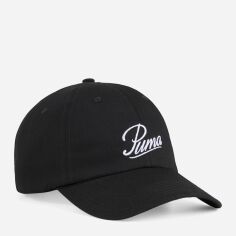 Акція на Кепка Puma Ess Script Logo Dad Cap 02599601 L Black від Rozetka