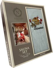 Акція на Рушник вафельний Nilteks Sauna Women для лазні 75х150 см від Rozetka