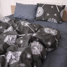 Акція на Комплект постільної білизни MirSon King Size 220х240 см 17-4836 Diego Бязь від Rozetka