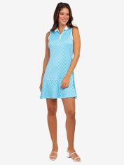 Акція на Сукня коротка літня жіноча U.S. Polo Assn 215712-1T00A M Блакитна від Rozetka