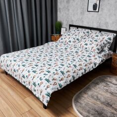 Акція на Комплект постільної білизни Moon&Star King Size 220x240 наволочки 2х70х70 Бязь Gold Люкс Cloud Adventures (MS-820006162) від Rozetka