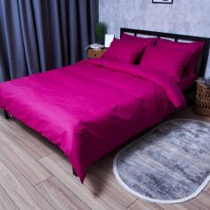 Акція на Комплект постільної білизни Moon&Star King Size 220x240 наволочки 2х70х70 Бязь Gold Люкс Crimson Elegance (MS-820006232) від Rozetka