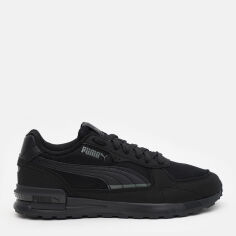 Акція на Дитячі кросівки для хлопчика Puma Graviton 38198701 39 Black-Black-Dark Shadow від Rozetka