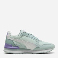 Акція на Підліткові кросівки для дівчинки Puma St Runner V4 Mesh 39987606 36 Peaceful Blue-White-Modern Mint-Lavender Alert від Rozetka