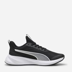 Акція на Підліткові кросівки для хлопчика Puma Flyer Lite 40152601 36 Black-White від Rozetka
