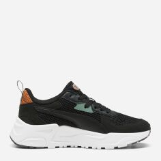 Акція на Підліткові кросівки для хлопчика Puma Trinity Lite Mid 90S 40065902 38 Black-Green Moon-Maple Syrup від Rozetka