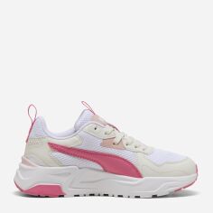 Акція на Підліткові кросівки для дівчинки Puma Trinity Lite 39144316 36 White-Magic Rose-Vapor Gray від Rozetka