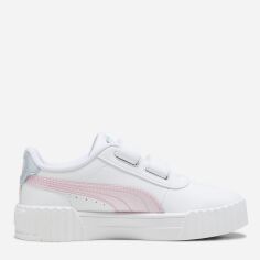 Акція на Дитячі кеди для дівчинки Puma Carina 3.0 Blurry Dreams V 40060901 29 White-Rose Mauve-Cool Weather від Rozetka
