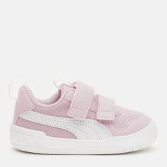 Акція на Дитячі кеди для дівчинки Puma Multiflex Mesh V 38084621 25 Rose Mauve-White від Rozetka