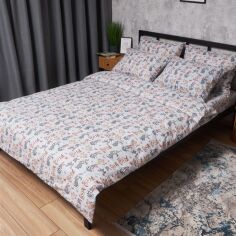 Акція на Комплект постільної білизни Moon&Star King Size 220x240 наволочки 4х50х70 Бязь Gold Люкс Bunny Dreams (MS-820006058) від Rozetka