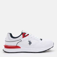 Акція на Чоловічі кросівки U.S. Polo Assn 4M,Martin Glb 4Fx 101530463 44 28.8 см Білі від Rozetka