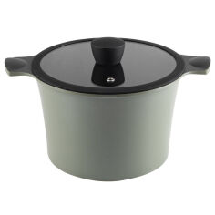 Акція на Кастрюля с крышкой 24x16.2 см 5.8 л Zitrone Olive Ringel RG-2108-24/2/OL від Podushka