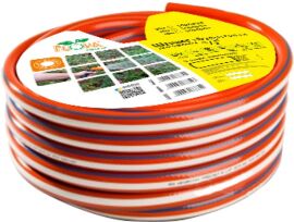 Акція на Шланг для поливання Flora Бурштин 3 шари армований 1/2" 50 м від Rozetka