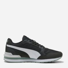Акція на Жіночі кросівки Puma ST Runner v4 NL 39906915 37 (4UK) 23 см Puma Black-Puma White-Green Moon-Feather Gray від Rozetka