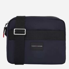 Акція на Сумка крос-боді через плече чоловіча Tommy Hilfiger 894755777 Синя від Rozetka