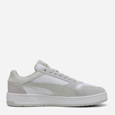 Акція на Жіночі кеди низькі Puma Court Classic Street Sd 40021502 37.5 (4.5UK) 23.5 см Puma White-Glacial Gray-Puma Gold від Rozetka