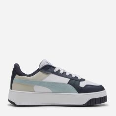 Акція на Жіночі кеди низькі Puma Carina Street 38939039 37 (4UK) 23 см Puma White-Modern Mint-Puma Black від Rozetka