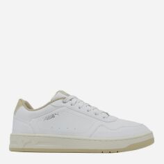 Акція на Жіночі кеди низькі Puma Court Classy 39502116 38.5 (5.5UK) 24.5 см Puma White-Toasted Almond від Rozetka
