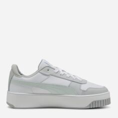 Акція на Жіночі кеди низькі Puma Carina Street 38939043 40 (6.5UK) 25 см Puma White-Peaceful Blue-Cool Light Gray від Rozetka