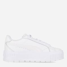 Акція на Жіночі кеди низькі Puma Karmen II L 39745602 41 (7.5UK) 26.5 см Puma White-Puma White-Puma Silver від Rozetka