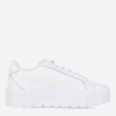 Акція на Жіночі кеди низькі Puma Karmen II L 39745602 40 (6.5UK) 25.5 см Puma White-Puma White-Puma Silver від Rozetka
