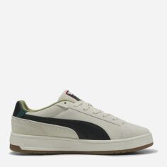 Акція на Жіночі кеди низькі Puma Court Classico Greenside 40161201 38.5 (5.5UK) 24.5 см Alpine Snow-Puma Black-Dark Myrtle від Rozetka