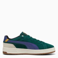 Акція на Жіночі кеди низькі Puma Court Classico Greenside 40161202 41 (7.5UK) 26.5 см Dark Myrtle/Blue Crystal від Rozetka
