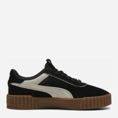 Акція на Жіночі кеди низькі Puma Carina 3.0 Luxe Sd 40072503 37 (4UK) 23 см Puma Black-Warm White-Puma Gold від Rozetka