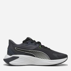 Акція на Чоловічі кросівки для бігу Puma PWR Hybrid TR 31028207 46 (11UK) 30 см Galactic Gray-Puma Black-Green Glare від Rozetka