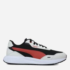 Акція на Чоловічі кросівки Puma Runtamed 38923627 40.5 (7UK) 26 см Puma Black-Red Fire-Vapor Gray-Flat Dark Gray від Rozetka