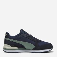 Акція на Чоловічі кросівки Puma ST Runner v4 SD 39966508 43 (9UK) 28 см Puma Navy-Green Moon-New Navy-Vapor Gray від Rozetka