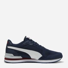 Акція на Чоловічі кросівки Puma ST Runner v4 Mesh 39966602 43 (9UK) 28 см Club Navy-Puma White-Team Regal Red-Platinum Gray від Rozetka