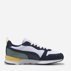 Акція на Чоловічі кросівки Puma R78 39391018 43 (9UK) 28 см White/Navy/Green Moon від Rozetka