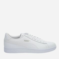 Акція на Чоловічі кеди низькі Puma Smash V2 L 365215-07 47 Білі від Rozetka