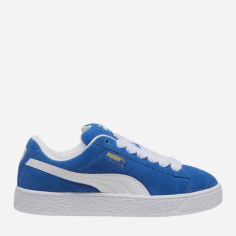 Акція на Чоловічі кеди низькі Puma Suede XL 39520501 44 Блакитні від Rozetka