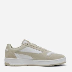Акція на Чоловічі кеди низькі Puma Court Classic Street Sd 40021503 46 (11UK) 30 см Puma White-Desert Dust-Puma Gold від Rozetka