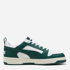 Акція на Чоловічі кеди низькі Puma Rebound v6 Low 39232843 42 (8UK) 27 см Puma White-Dark Myrtle-Warm White від Rozetka