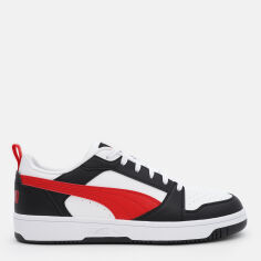 Акція на Чоловічі кеди низькі Puma Rebound v6 Low 39232804 40.5 (7UK) 26 см Puma White-For All Time Red-Puma Black від Rozetka