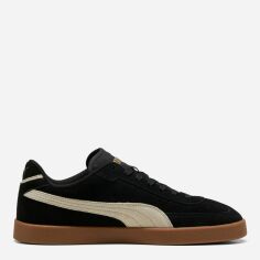 Акція на Чоловічі кеди низькі Puma Club II Era Suede 40071701 44.5 (10UK) 29 см Black/Alpine Snow/Gum від Rozetka