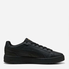 Акція на Чоловічі кеди низькі Puma Court Classico 40028406 40.5 (7UK) 26 см Puma Black-Puma Black-Puma Gold від Rozetka