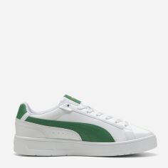 Акція на Чоловічі кеди низькі Puma Court Classico 40028402 47 (12UK) 31 см Puma White-Archive Green-Puma Gold від Rozetka