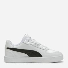 Акція на Чоловічі кеди низькі Puma Caven 2.0 Lux 39501603 44.5 (10UK) 29 см Puma White-Puma Silver-Puma Black від Rozetka